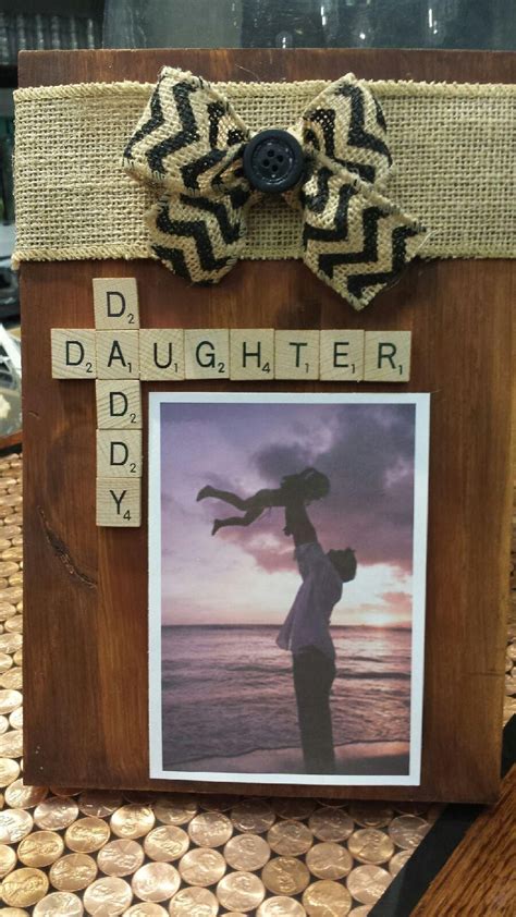 Each crate comes with a crow bar to help him open the gift. Scrabble Frame for Father's Day - $27.00 | Father's day ...