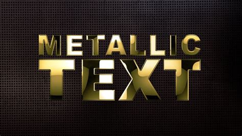 Free ae after effects templates… free graphic graphicriver.psd.ai. AFTER EFFECTS TUTORIAL - Create Metallic Text - YouTube