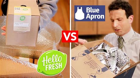 Blue Apron Vs Hellofresh Are They Worth It Unboxing And Review Youtube