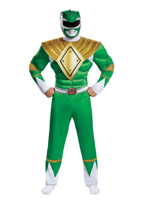 Power Rangers Adult Green Ranger Costume