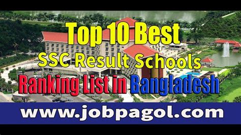 💢 Top 10 Best Ssc Result Schools Ranking List In Bangladesh Youtube