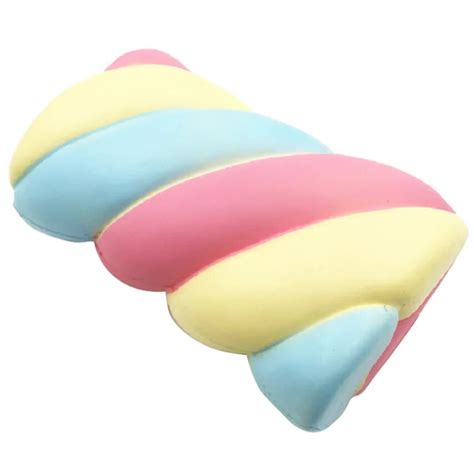 3pcslot Squishiy Toy Colorful Slow Rising Marshmallow Super Soft Three