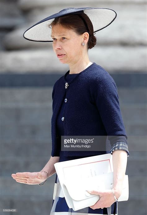 Lady Sarah Chatto At Queen Elizabeth Iis 90th Birthday Service At St Pauls Cathedral