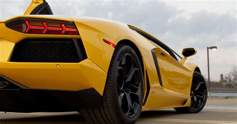 Yellow Lamborghini Aventador Wallpaper Hd