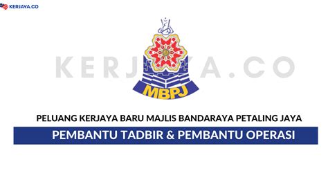 Tarikh tutup untuk jawatan kosong majlis bandaraya petaling jaya (mbpj) ini adalah pada 25 januari 2016. Jawatan Kosong Terkini Majlis Bandaraya Petaling Jaya ...