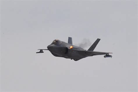Aviationblogs F 35 Firing Its Internal Cannon For The First