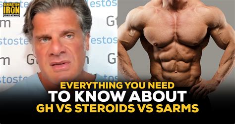 Growth Hormones Vs Steroids Vs Sarms Everything You Need To Know Dr