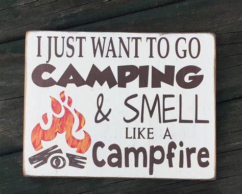 Excited To Share This Item From My Etsy Shop Camping Sign I Just