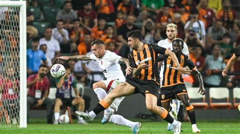 Galatasaray hazırlık maçında Hull Cityye yenildi 6 dakikada gelen 3