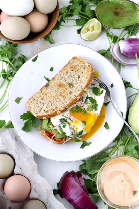 Who says egg sandwiches are just for can i tell you a secret? The BEST Vegetarian Breakfast Sandwich - Bowl of Delicious