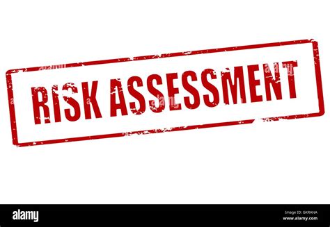 Risk Assessment Stock Vector Image Art Alamy