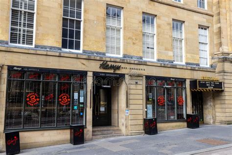 Harrys Bar In Newcastle Grey Street Closed During 2021 Pandemic