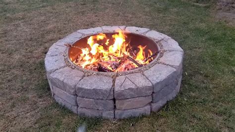 How To Build An Easy Backyard Fire Pit Monkey Viral