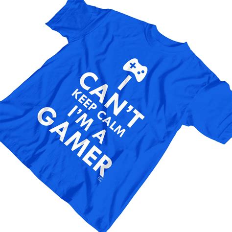 1tee Kids Boys I Cant Keep Calm Im A Gamer T Shirt Ebay