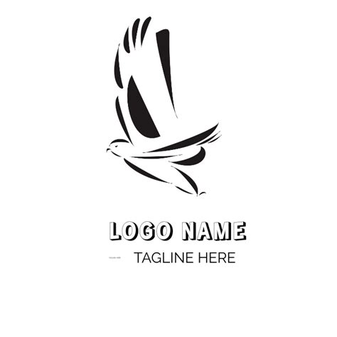 Flying Bird Logo Template Postermywall