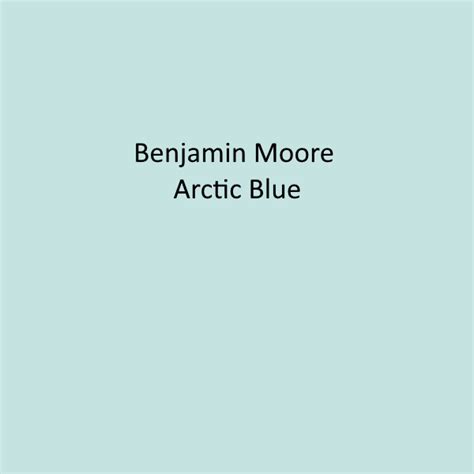 Benjamin Moore Arctic Blue Paint Interiors By Color