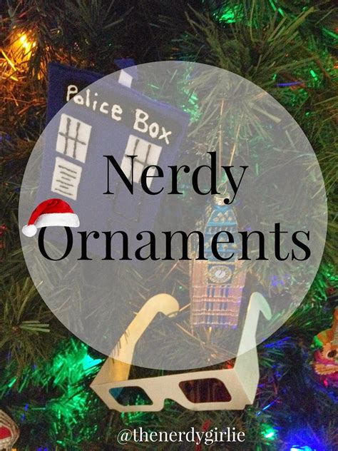 Nerd Crafts Nerdy Ornaments Nerd Crafts Nerdy Christmas Nerd Christmas