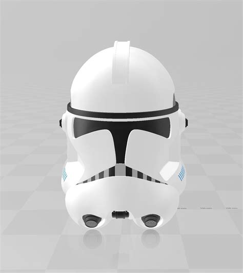 Star Wars Phase 2 Clone Trooper Helmet 3d Print Model