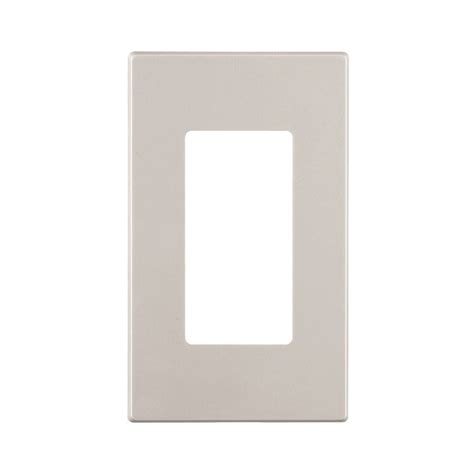 Leviton C32 80301 0sw Decora Plus Wall Plates 1 Gang Decorator White