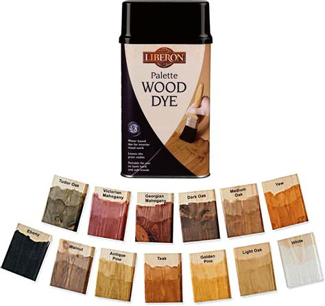 Liberon Palette Wood Dye 250ml Multiple Colors 13 Set