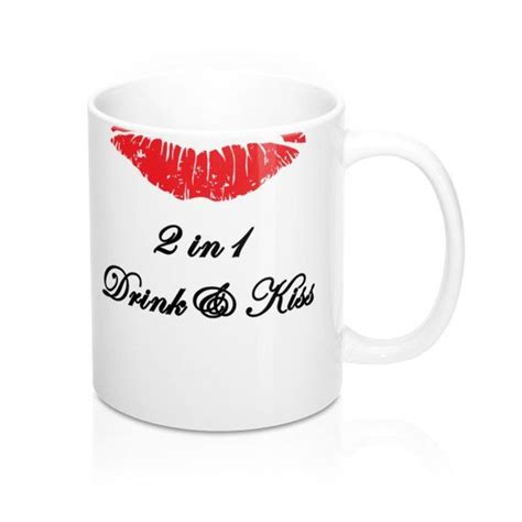 Tasse Cadeau Idée 11oz Kiss Amour Infini Coeur Mugs La Saint Valentin Cadeau Idee Cadeaux