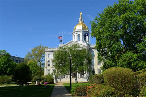 New Hampshire State House Concord Nh Usa Stock Photo Image Of 1816