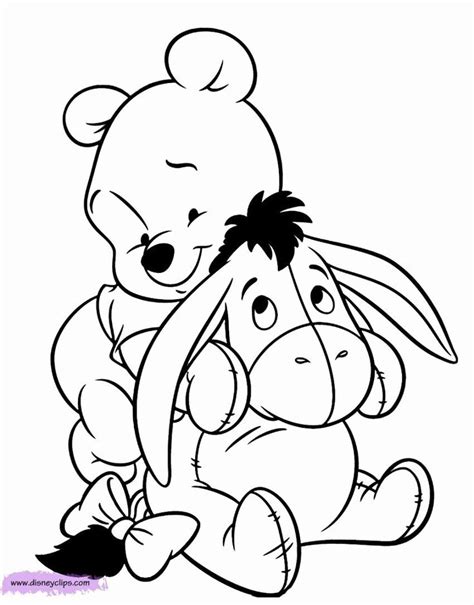 Disney Baby Coloring Pages Awesome Luxury Winnie The Pooh Coloring