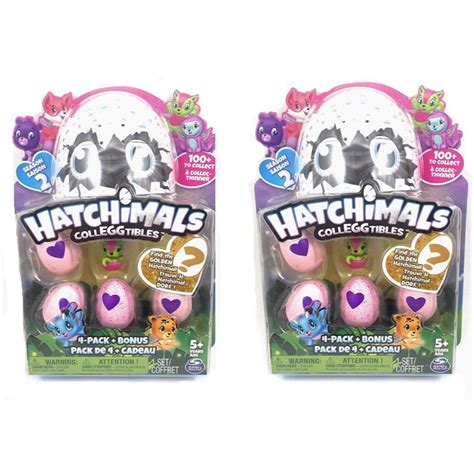 Hatchimals Colleggtibles Season 2 4 Pack Bonus Bundle Of Two Find