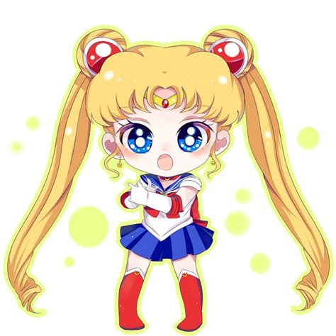 Chibi Sailor Moon By Hannun On Deviantart Sailor Moon Party Sailor