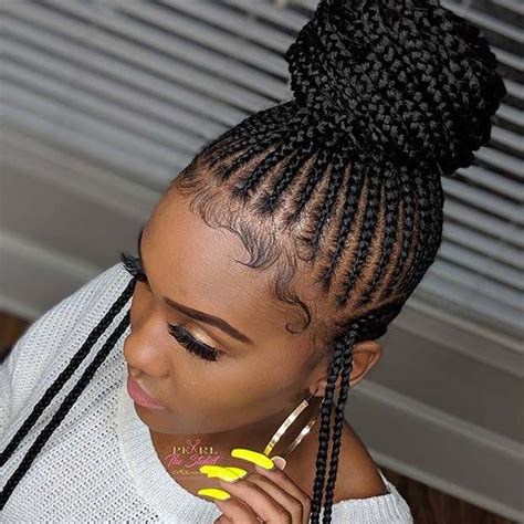 23 Braided Bun Hairstyles For Black Hair Page 2 Of 2 Stayglam