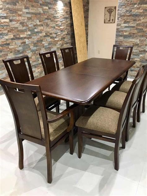 Juego De Comedor En Madera Extensible 6 Sillas Mesas Madera 32500