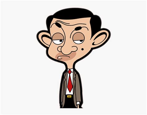 How To Draw Cartoon Mr Bean Sketchok Easy Drawing Guides
