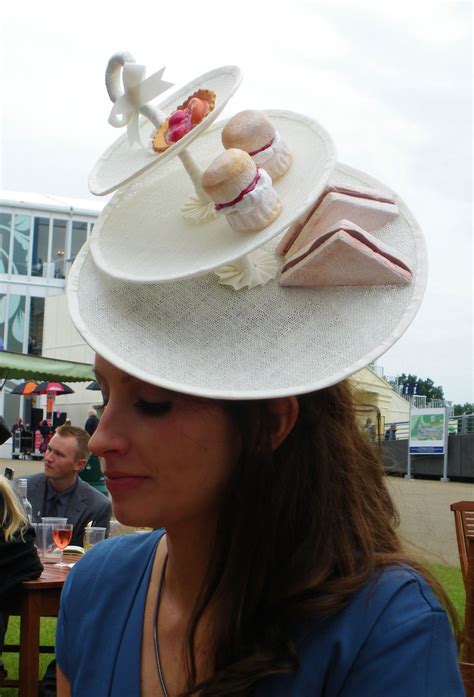The Libertarians Afternoon Tea Hat At Royal Ascot Tea Hats Crazy