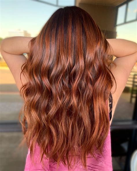 Show How Fierce You Can Get Some Spicy Red Highlights On Dark Hair Of Yours Will Suit Your