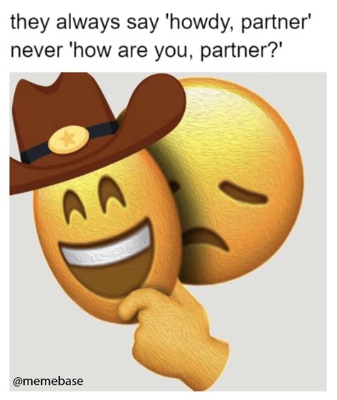 Memebase Sad Cowboy Emoji All Your Memes In Our Base