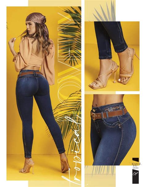 Notredam 100 Authentic Colombian Push Up Jeans In 2023 Stretch Cotton Fabric Insta Fashion