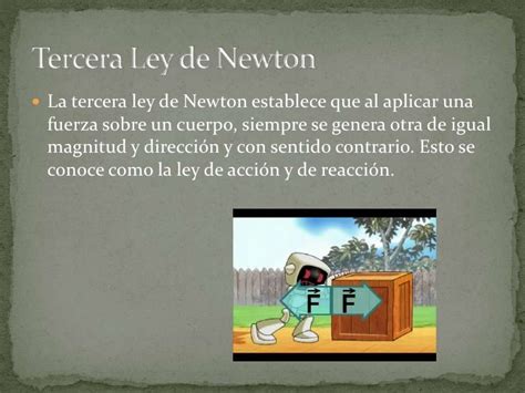 Tercera Ley De Newton