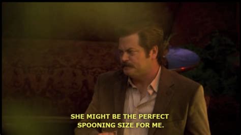 Breathtaking And Inappropriate Ron Swanson Knows What To Look For In A