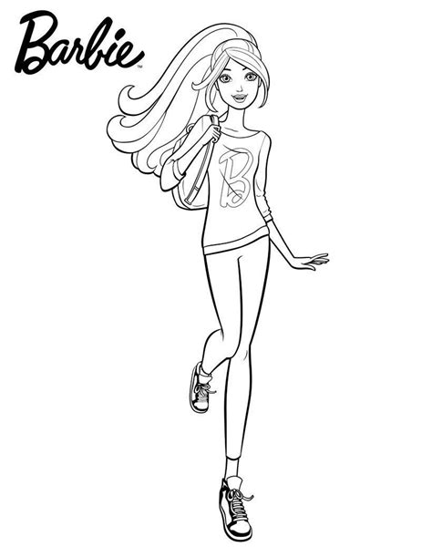 Coloriages De Barbie à Imprimer Et Télécharger