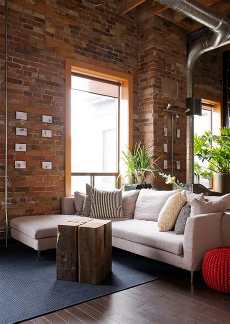 20 Stunning Industrial Living Room Designs