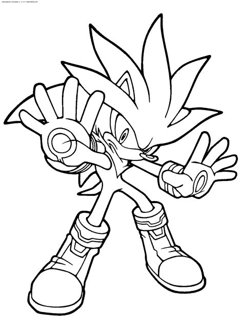 Sonic Coloring Pages 13