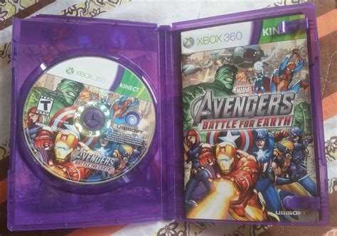 Marvel The Avengers Battle For Earth Mídia Física Xbox 360 R 7999