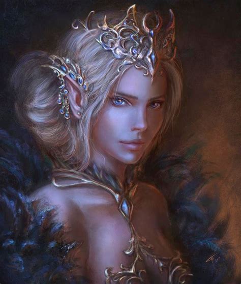 Elf Queen By Tamikaproud On Deviantart Elf Art Fantasy Queen Elves