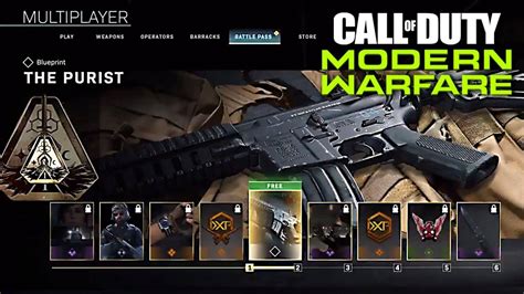 Call Of Duty Modern Warfare Season 1 Battle Pass New Maps And Weapons