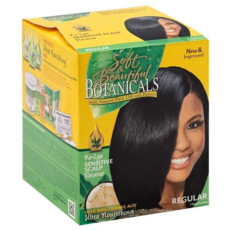 Soft And Beautiful Botanicals No Lye Sensitive Scalp Regular Relaxer