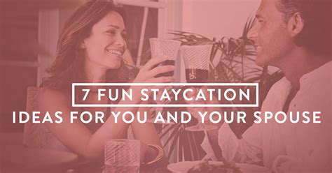 7 Fun Staycation Ideas For Spouses Symbis Assessment