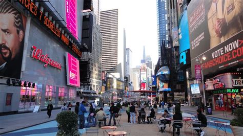 free images pedestrian road street times square manhattan new york city crowd downtown