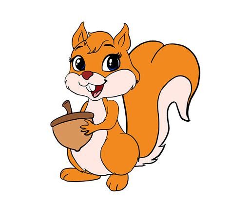 Clipart Squirrel Animated Clipart Squirrel Animated