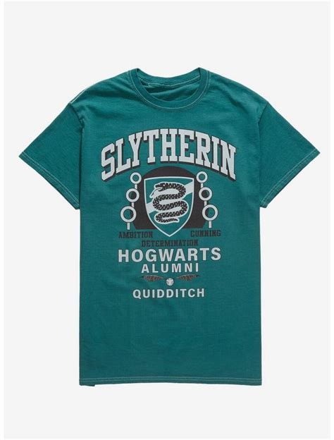 Harry Potter Slytherin Hogwarts Alumni T Shirt Boxlunch Exclusive In