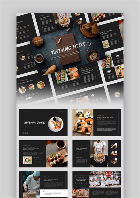 18 Free Food Restaurant And Menu Powerpoint Templates 2022